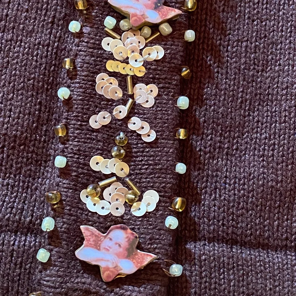 Storybook Knits Cardigan Sweater with Cherubs L
NWT - Picture 13 of 16